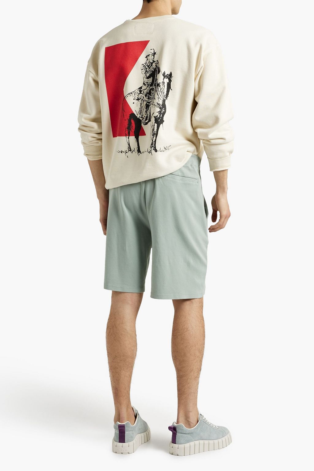 RAG & BONE Cotton-jersey shorts