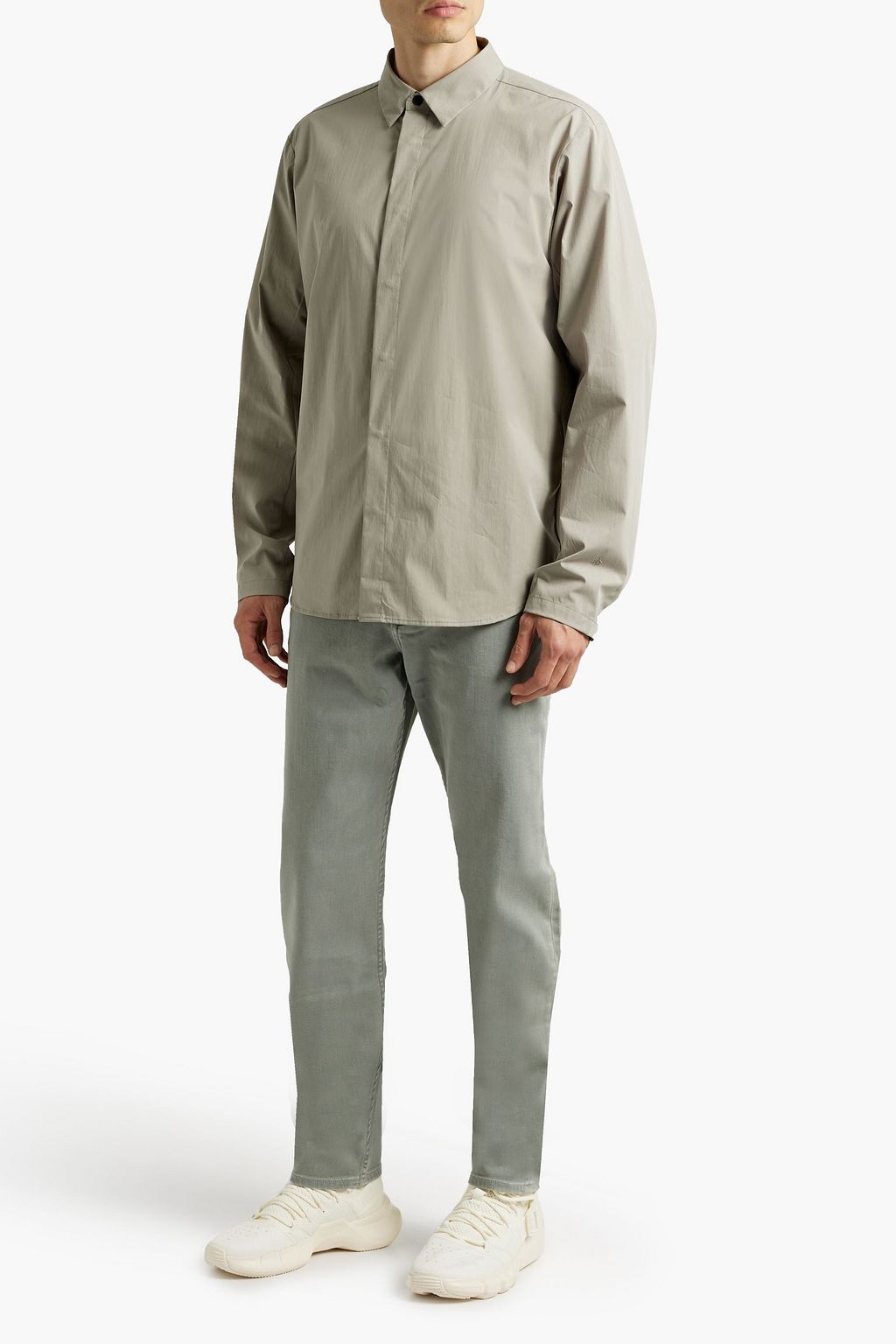 RAG & BONE Pursuit Precision cotton-blend poplin shirt