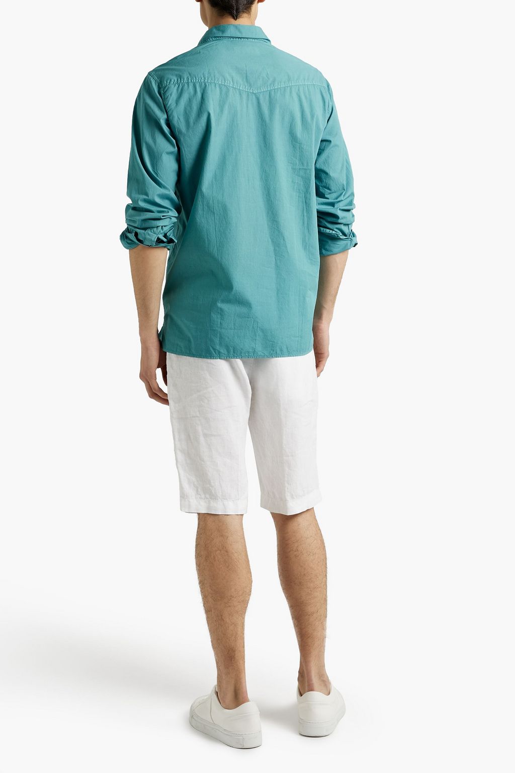 OFFICINE GÉNÉRALE Alex cotton-poplin shirt