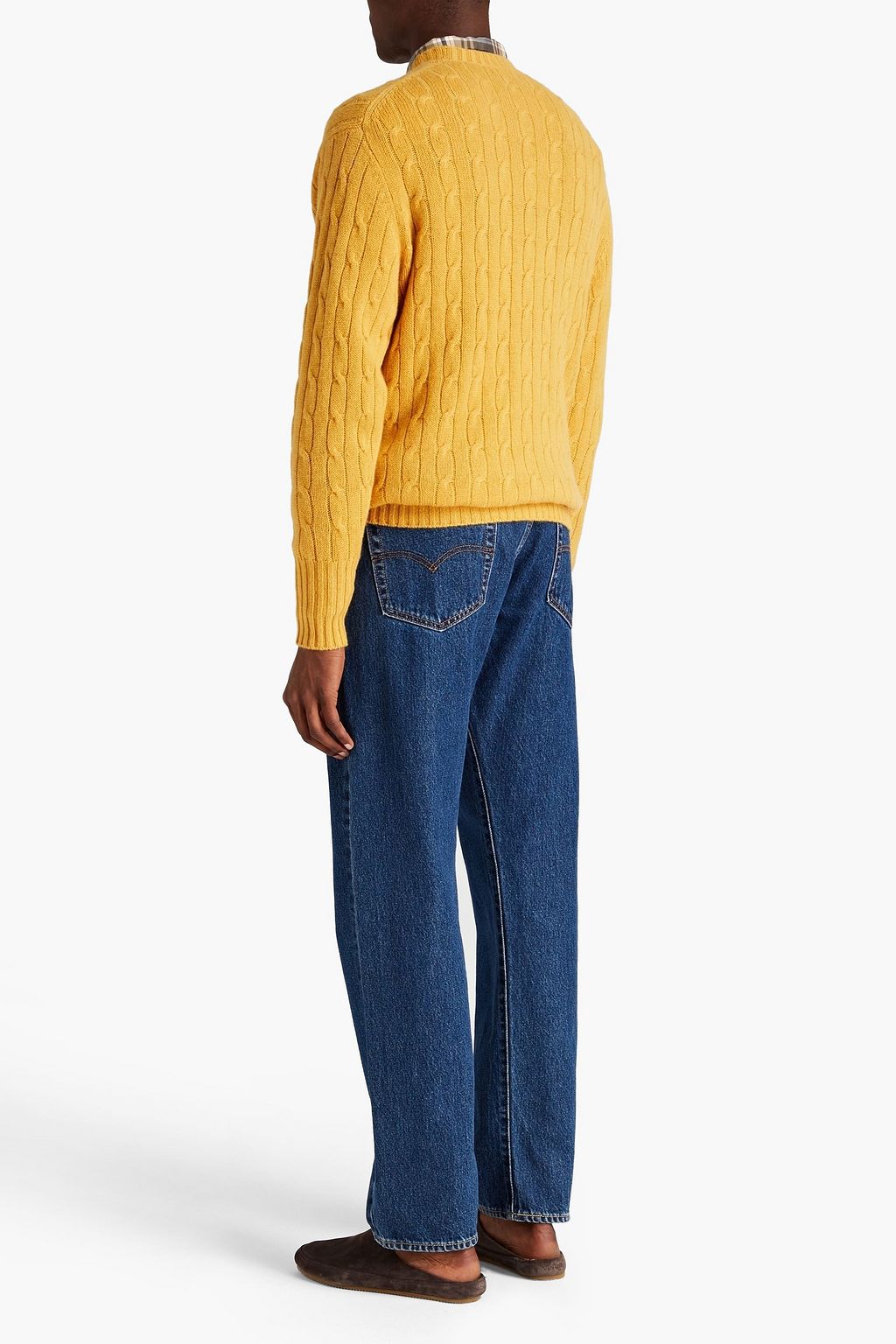 N.PEAL The Thames cable-knit cashmere sweater