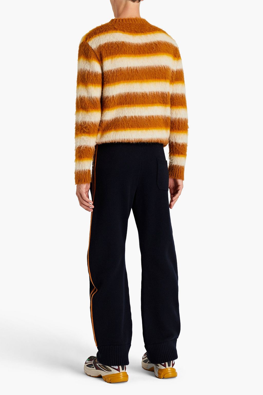 MAISON MARGIELA Striped wool sweatpants