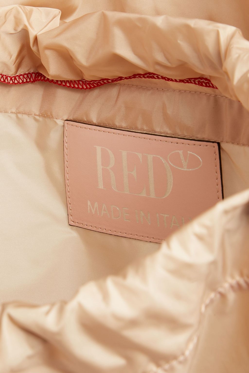 RED(V) Printed shell backpack