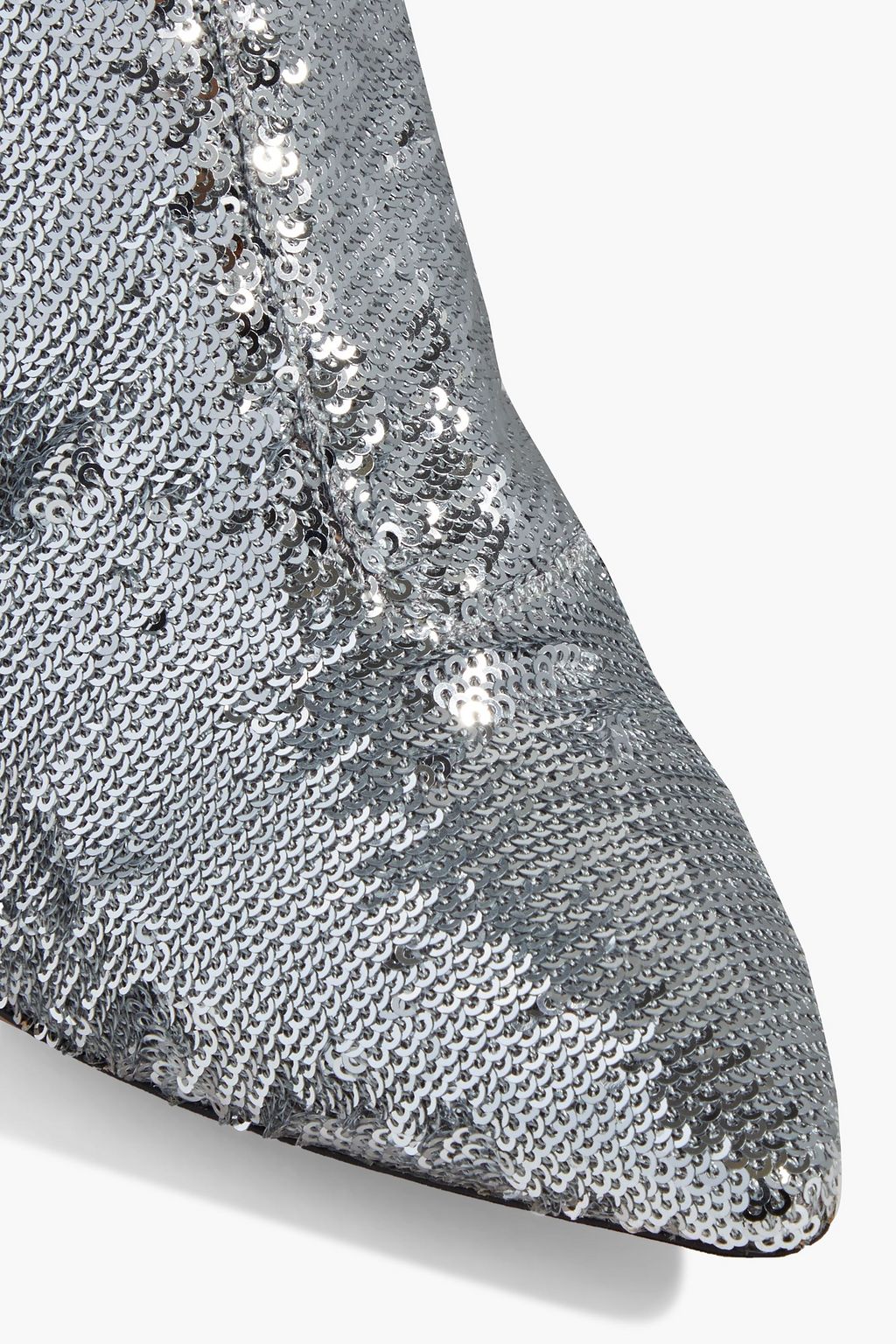IRO Abelin sequined mesh ankle boots