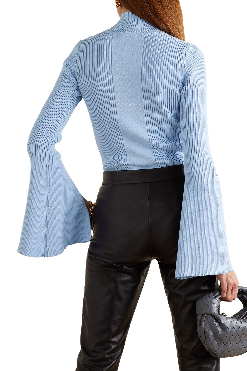 SAFIYAA Cherine ribbed-knit turtleneck sweater