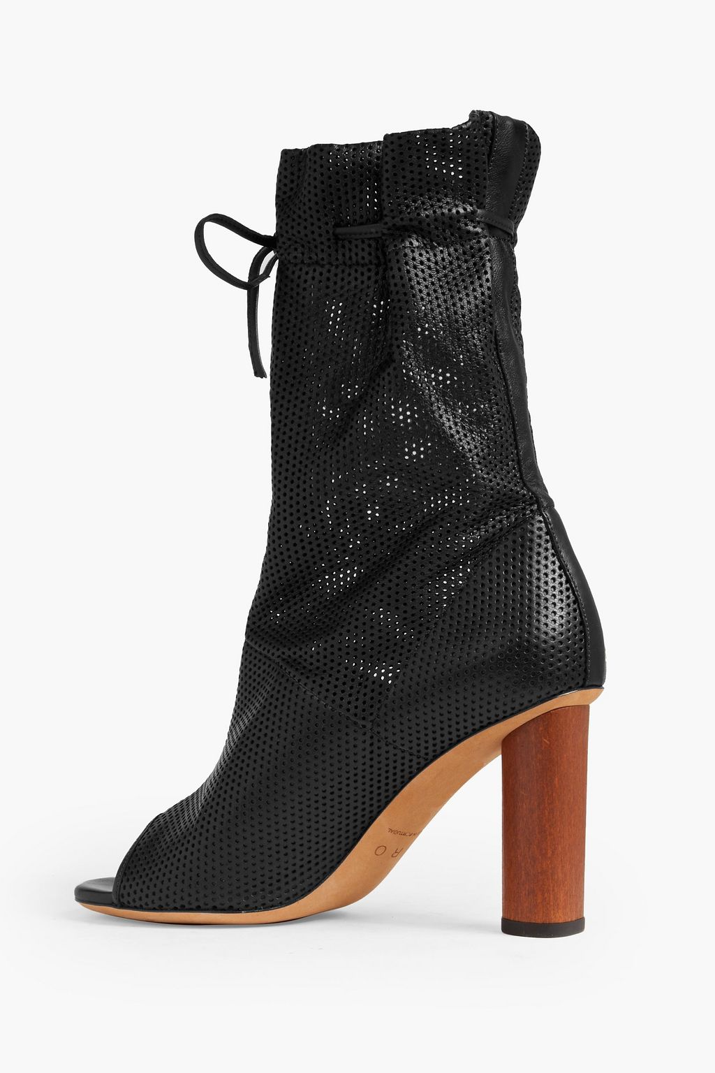 IRO Dairel perforated leather ankle boots