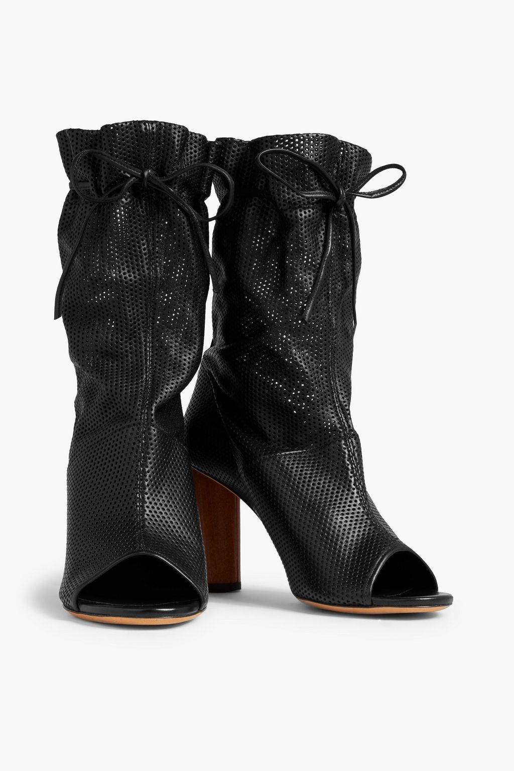 IRO Dairel perforated leather ankle boots