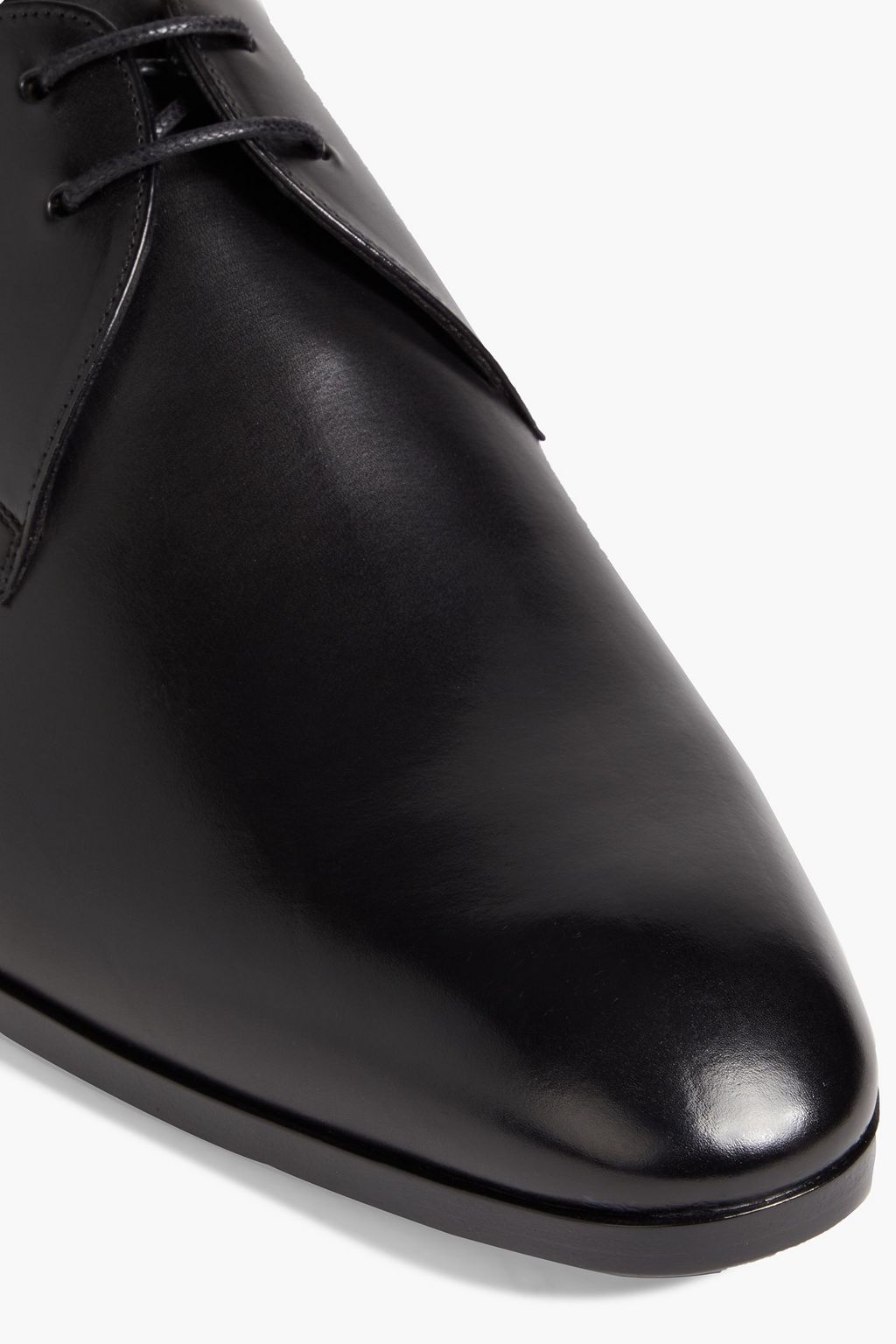 SAINT LAURENT Wyatt 25 studded leather derby shoes