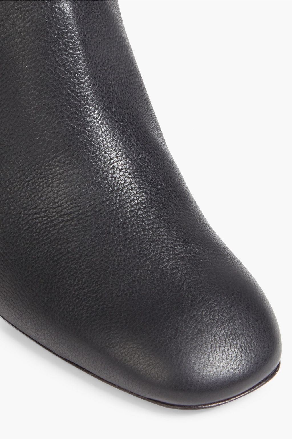 TOD'S Pebbled-leather ankle boots