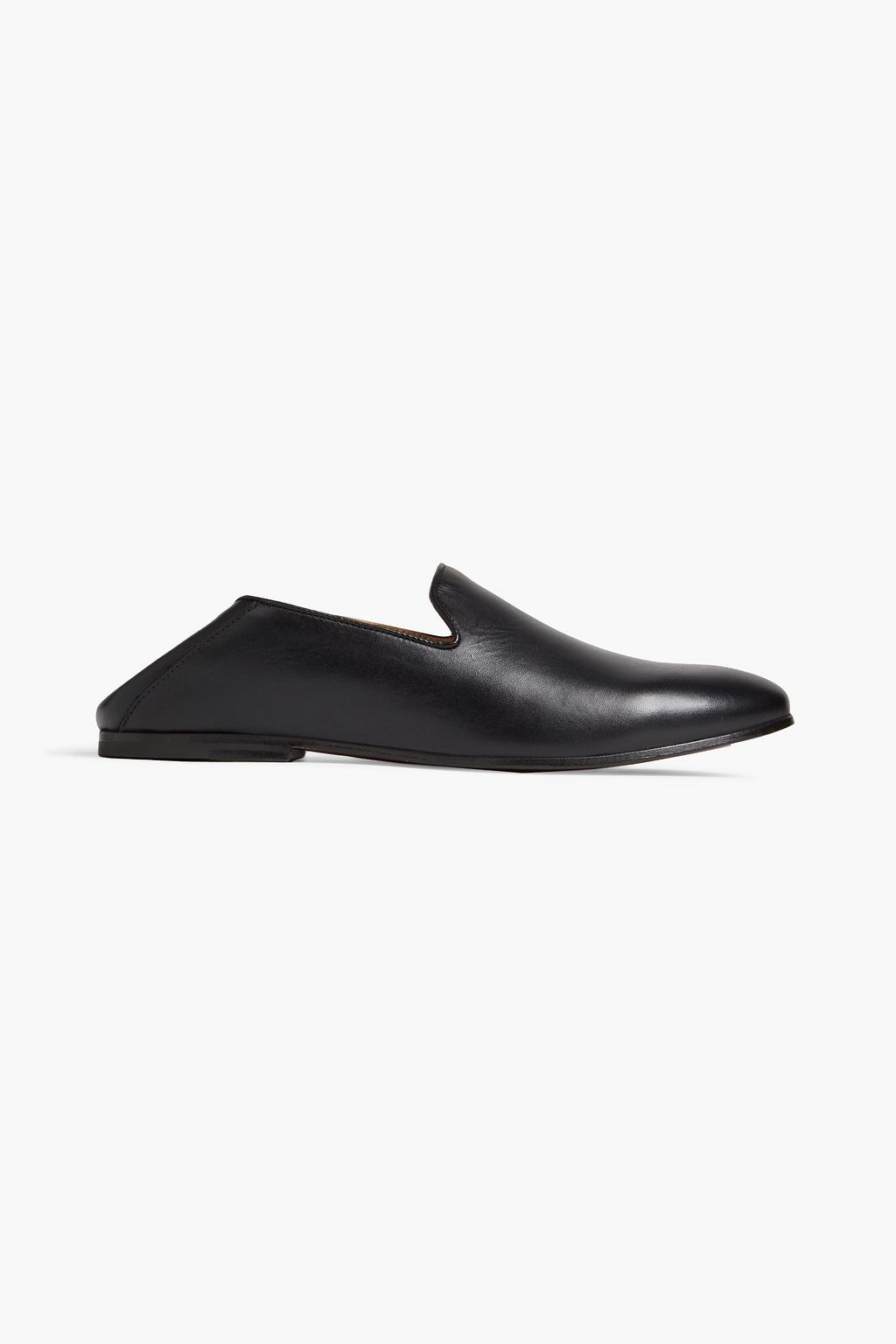 OFFICINE GÉNÉRALE Leather collapsible-heel loafers