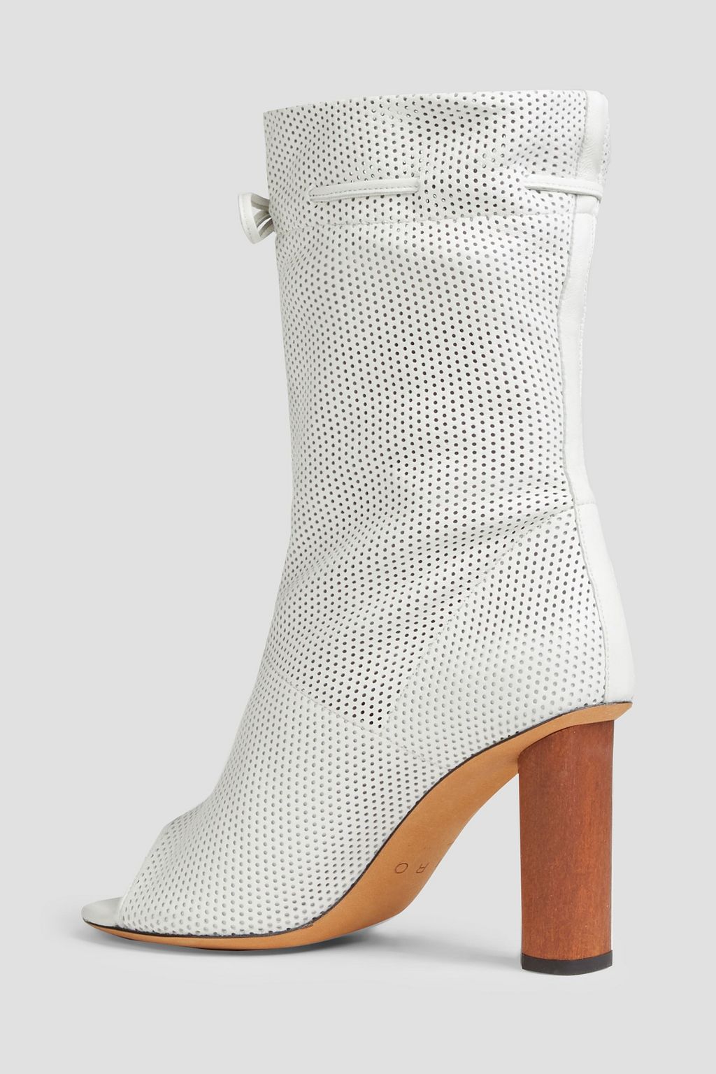 IRO Dairel perforated leather ankle boots | THE OUTNET