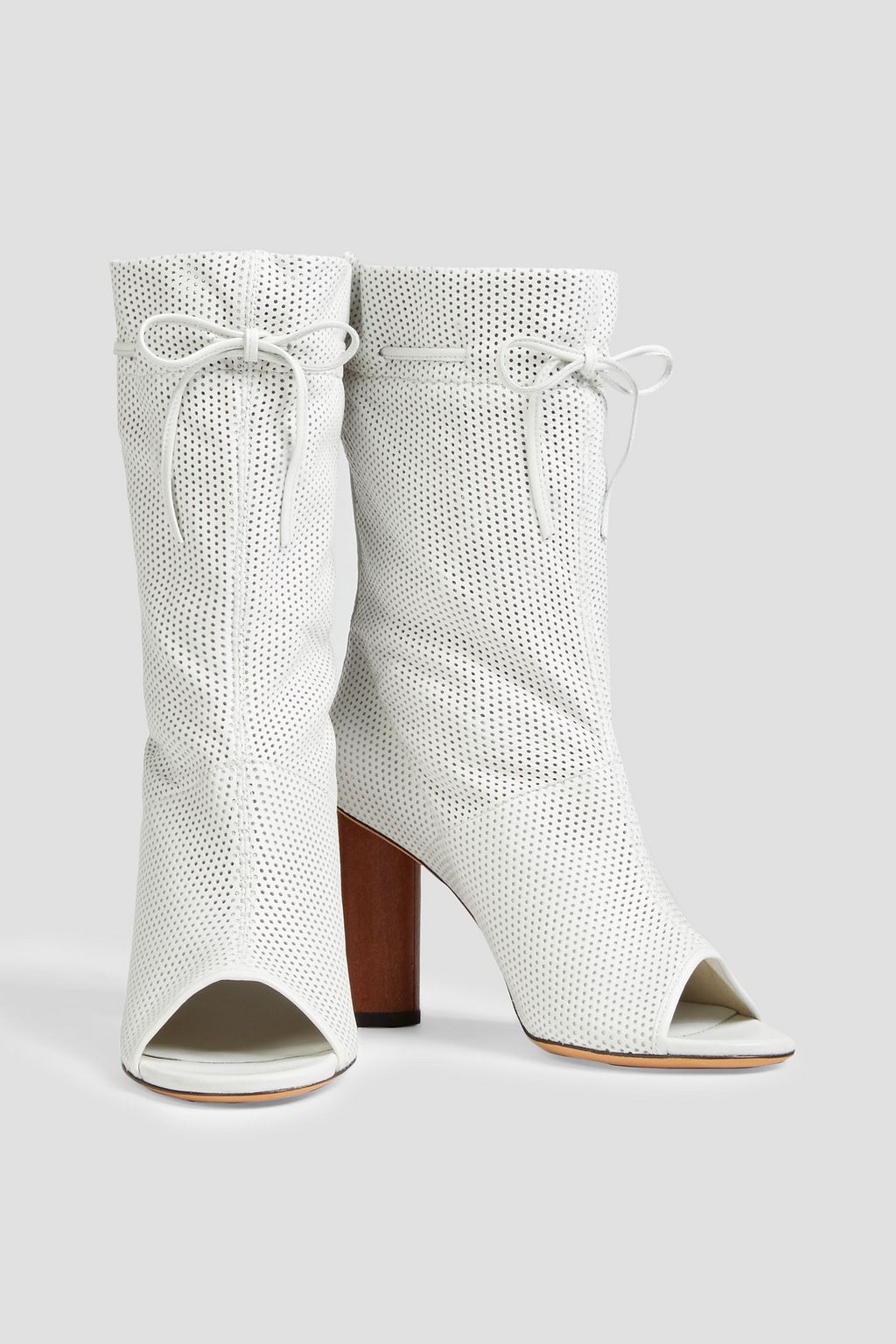 IRO Dairel perforated leather ankle boots