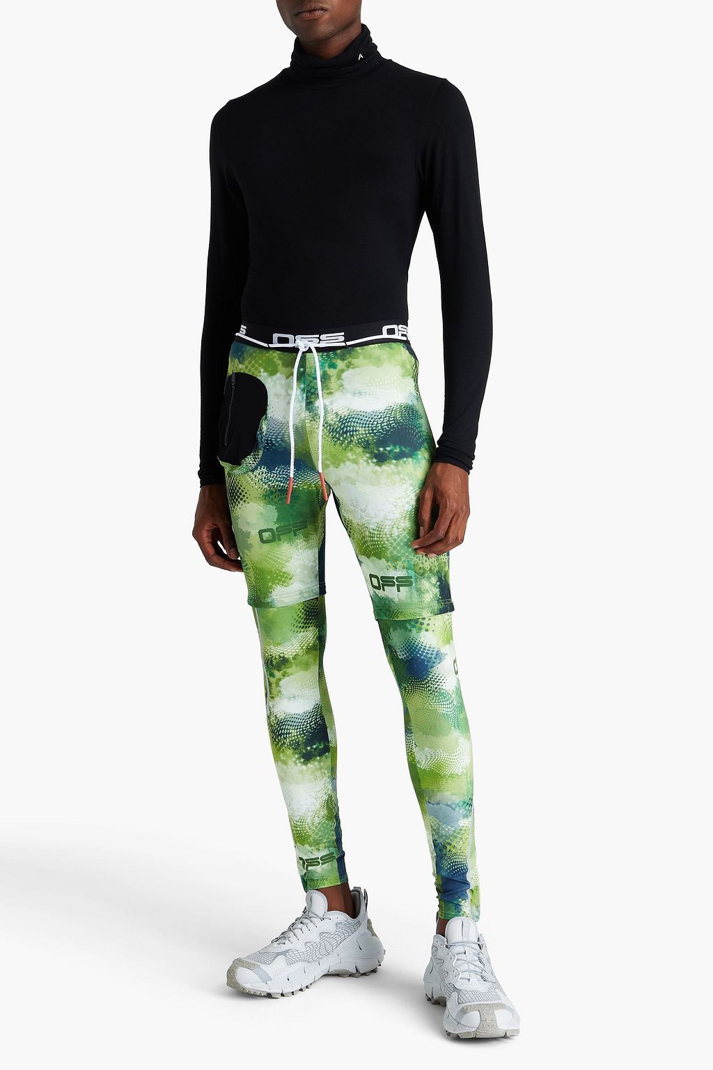 OFF-WHITE™ Printed stretch tights
