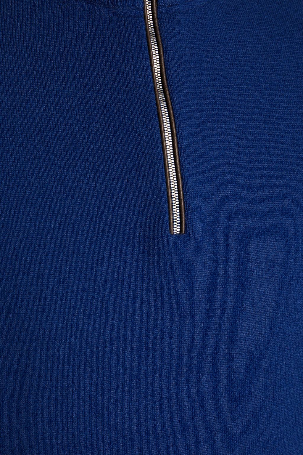 N.PEAL The Carnaby cashmere half-zip sweater