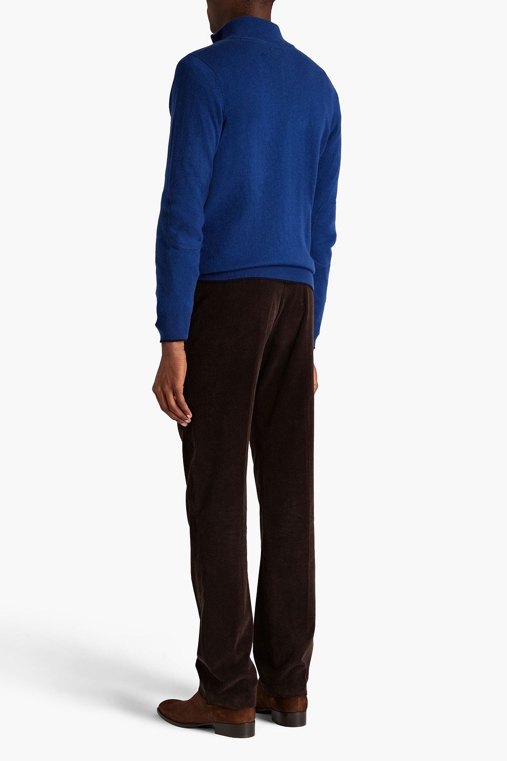 N.PEAL The Carnaby cashmere half-zip sweater