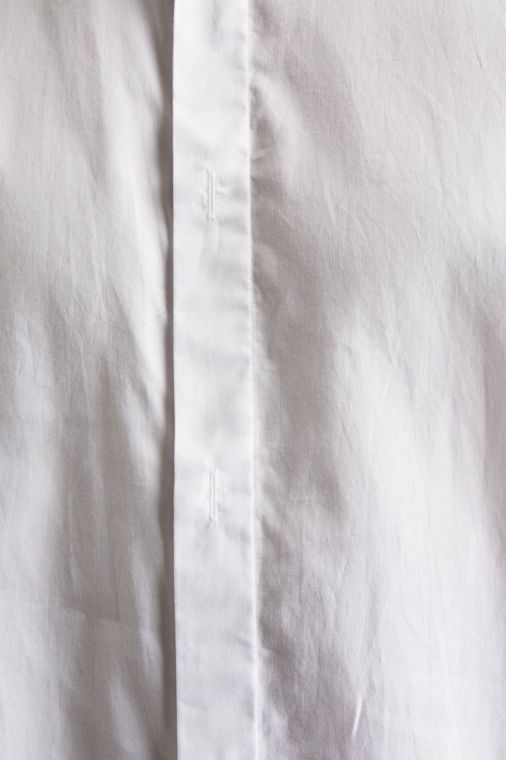 MAISON MARGIELA Logo-appliquéd cotton shirt