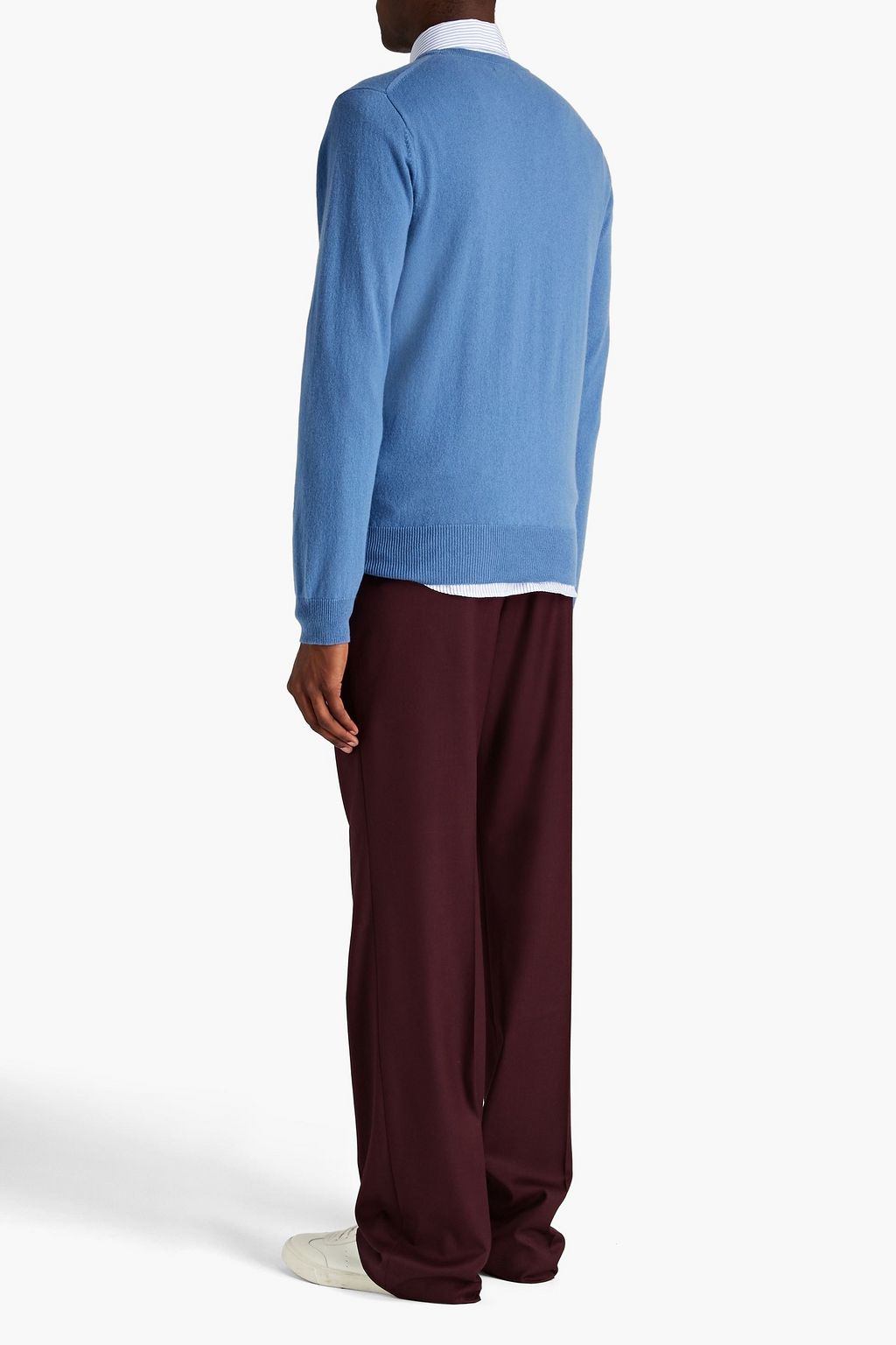N.PEAL The Oxford cashmere sweater