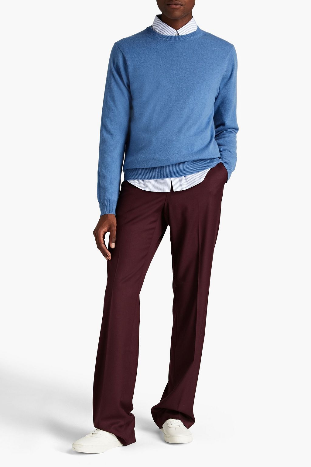 N.PEAL The Oxford cashmere sweater