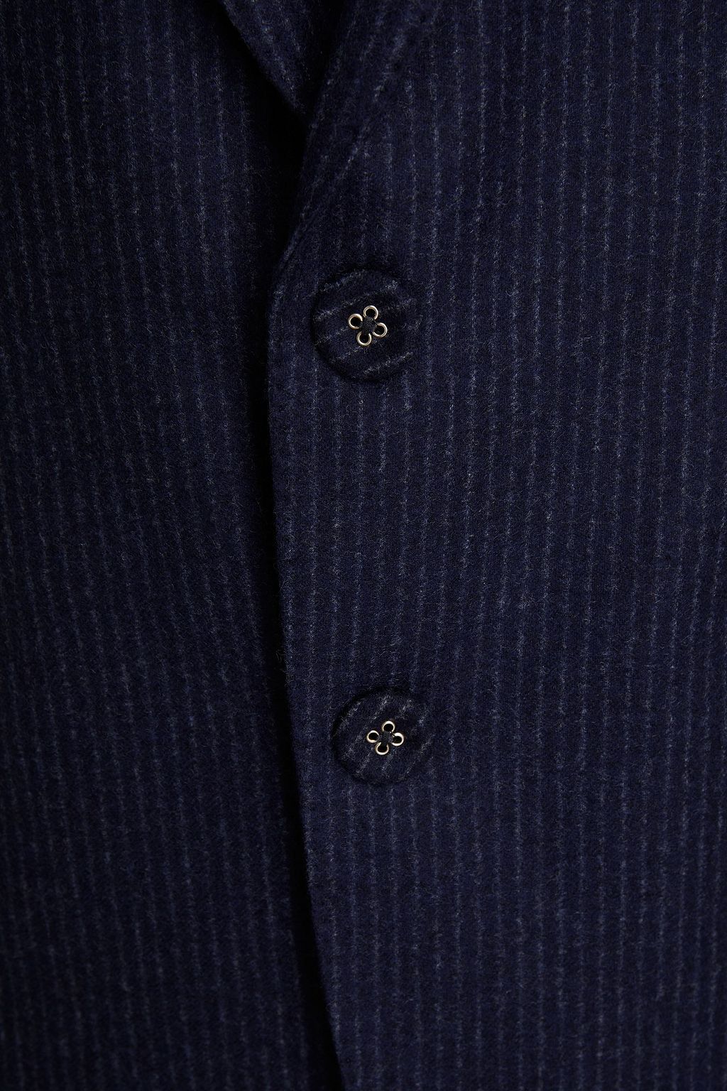 OFFICINE GÉNÉRALE 375 Anzugjacke aus Wollfilz mit Streifen