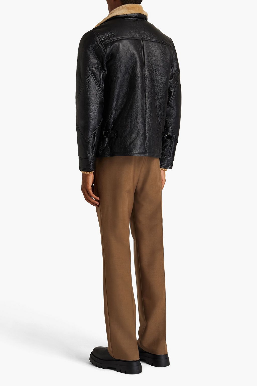 OFFICINE GÉNÉRALE Clyde shearling bomber jacket