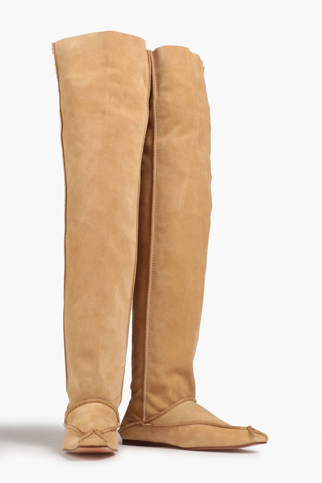 ACNE STUDIOS Suede thigh boots