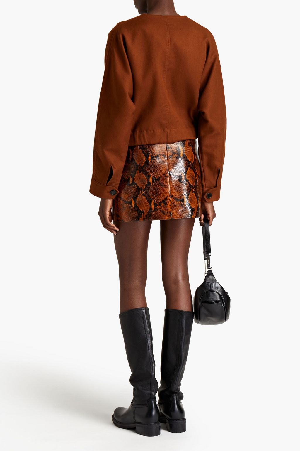BY MALENE BIRGER Cropped cotton-blend twill jacket