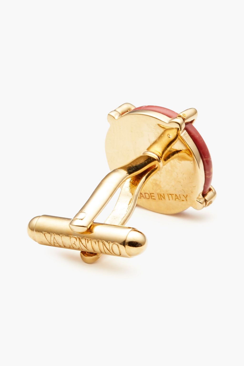VALENTINO GARAVANI Gold-tone stone cufflinks