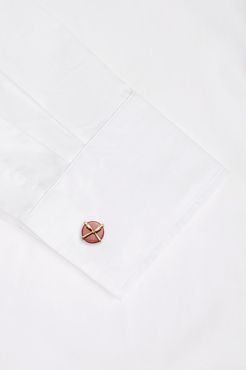 VALENTINO GARAVANI Gold-tone stone cufflinks