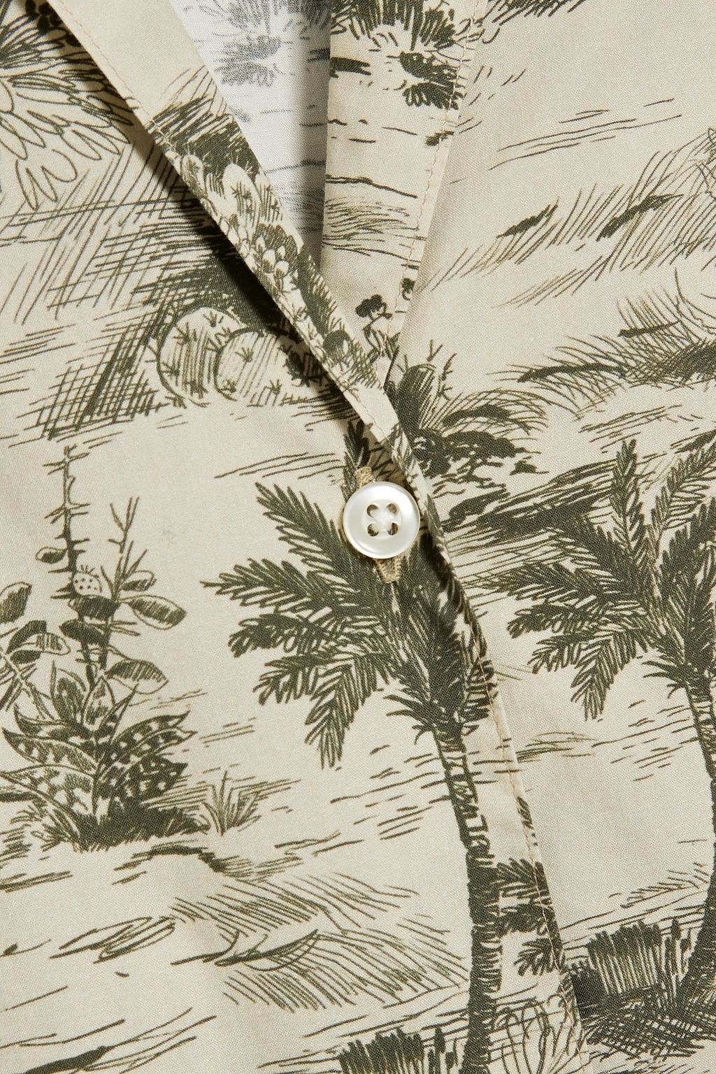 OFFICINE GÉNÉRALE Christelle printed cotton top