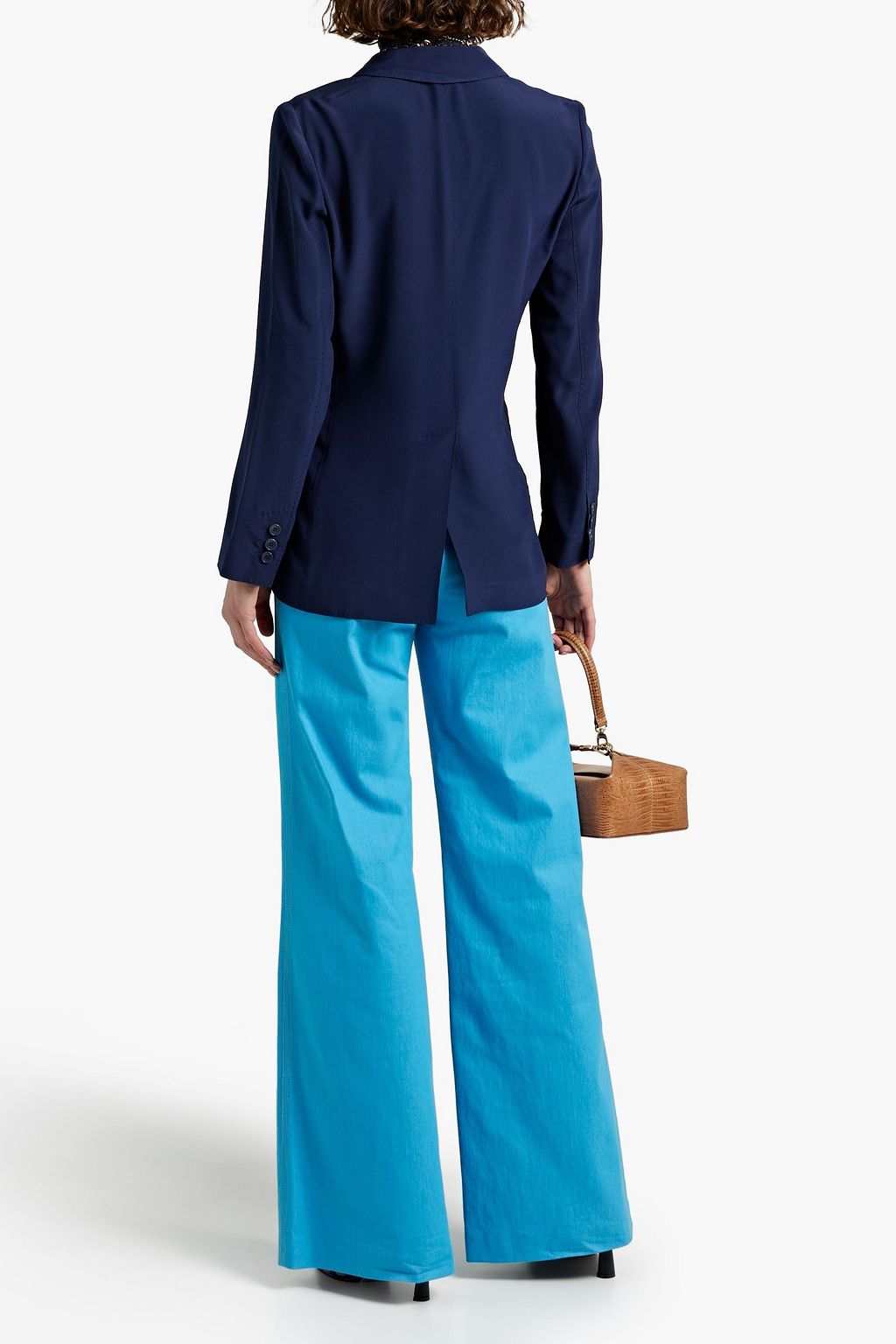 ETRO Silk-crepe blazer