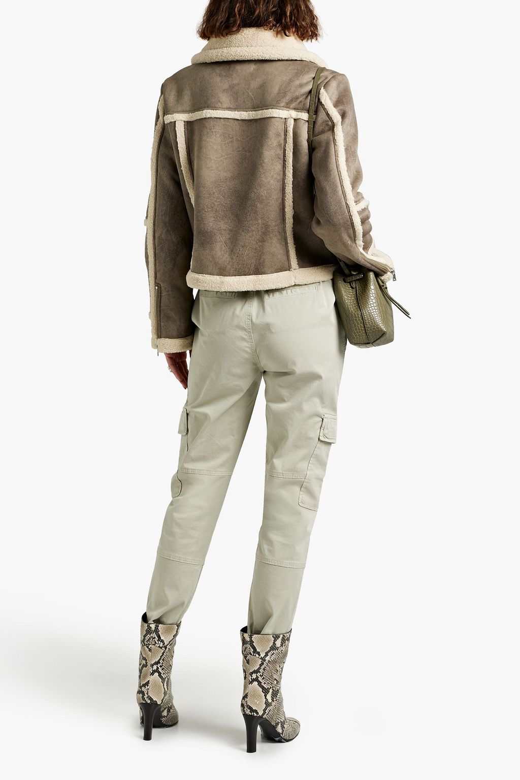 SIMKHAI Claudia cotton-blend cargo pants