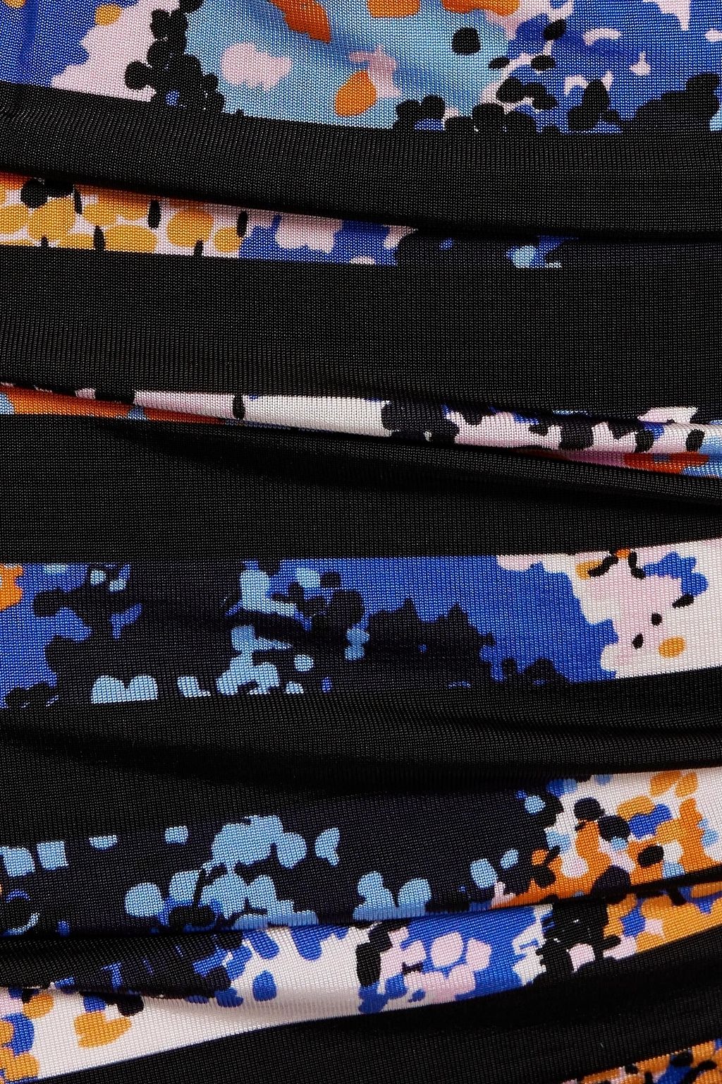 BY MALENE BIRGER فستان متوسط الطول من الجيرسيه المرن مزين بطبعات