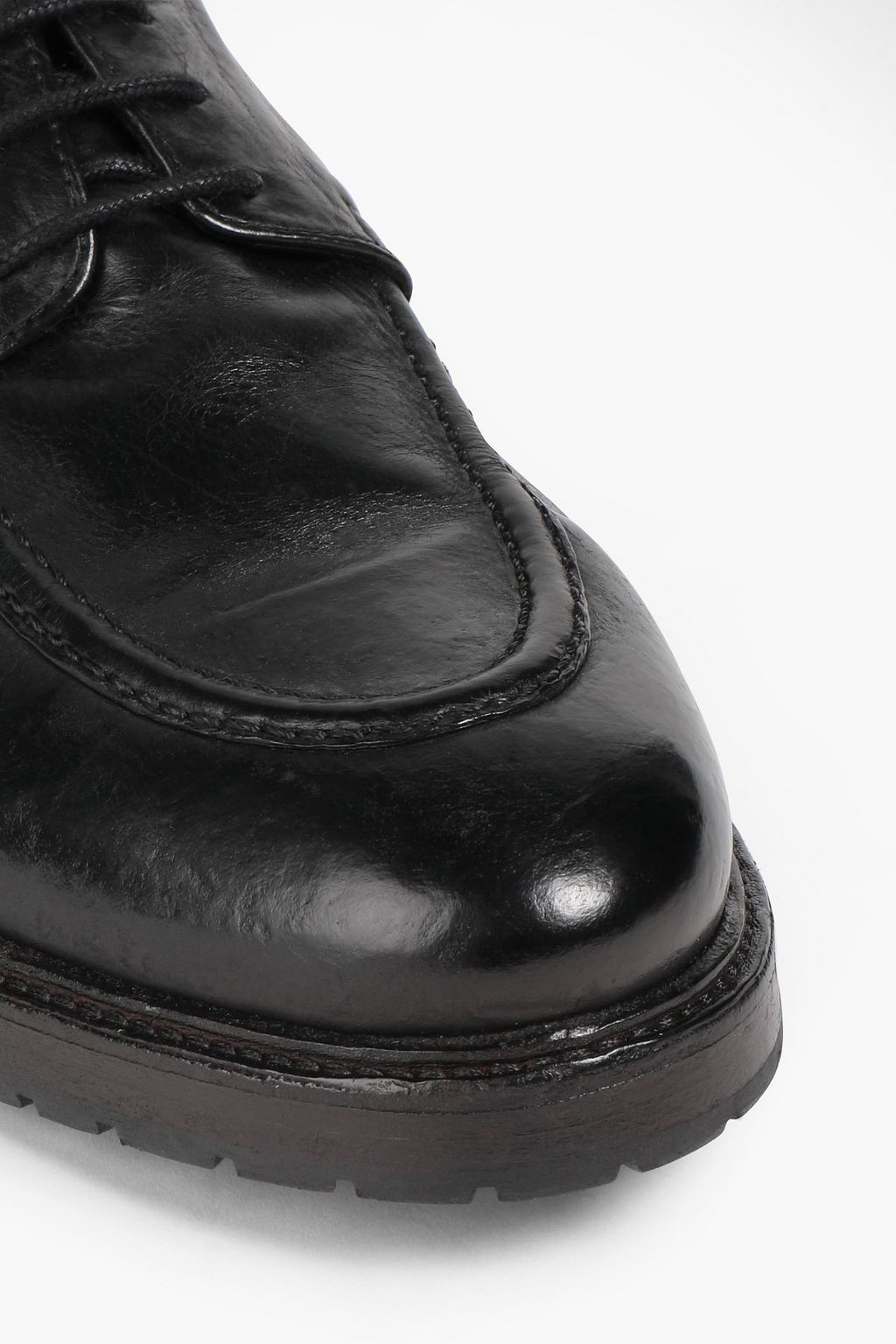OFFICINE GÉNÉRALE Leather derby shoes