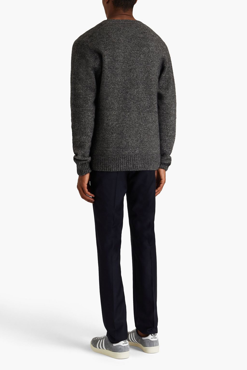 OFFICINE GÉNÉRALE Miles mélange knitted cardigan