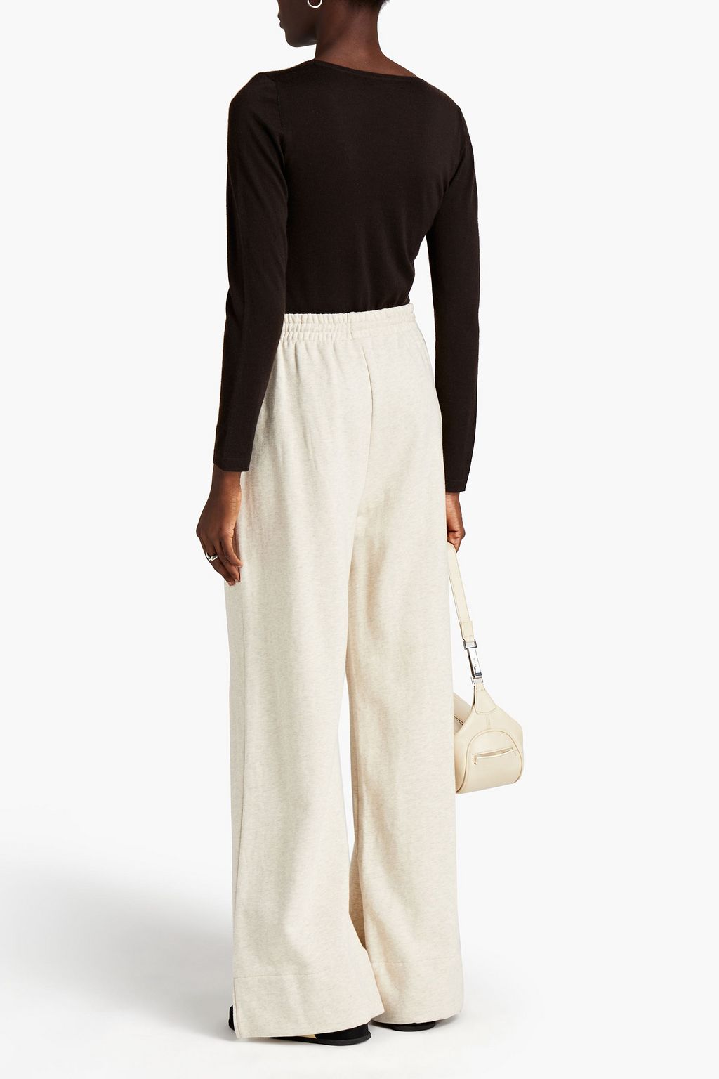 N.PEAL Mélange cashmere sweater