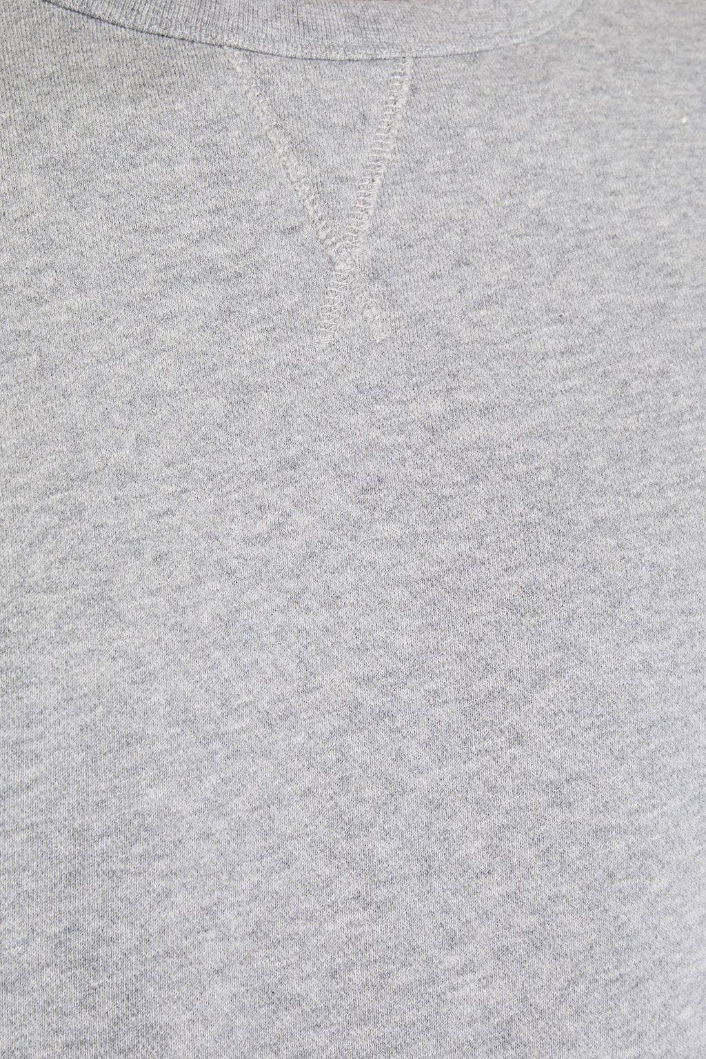 OFFICINE GÉNÉRALE Mélange French cotton-terry sweatshirt