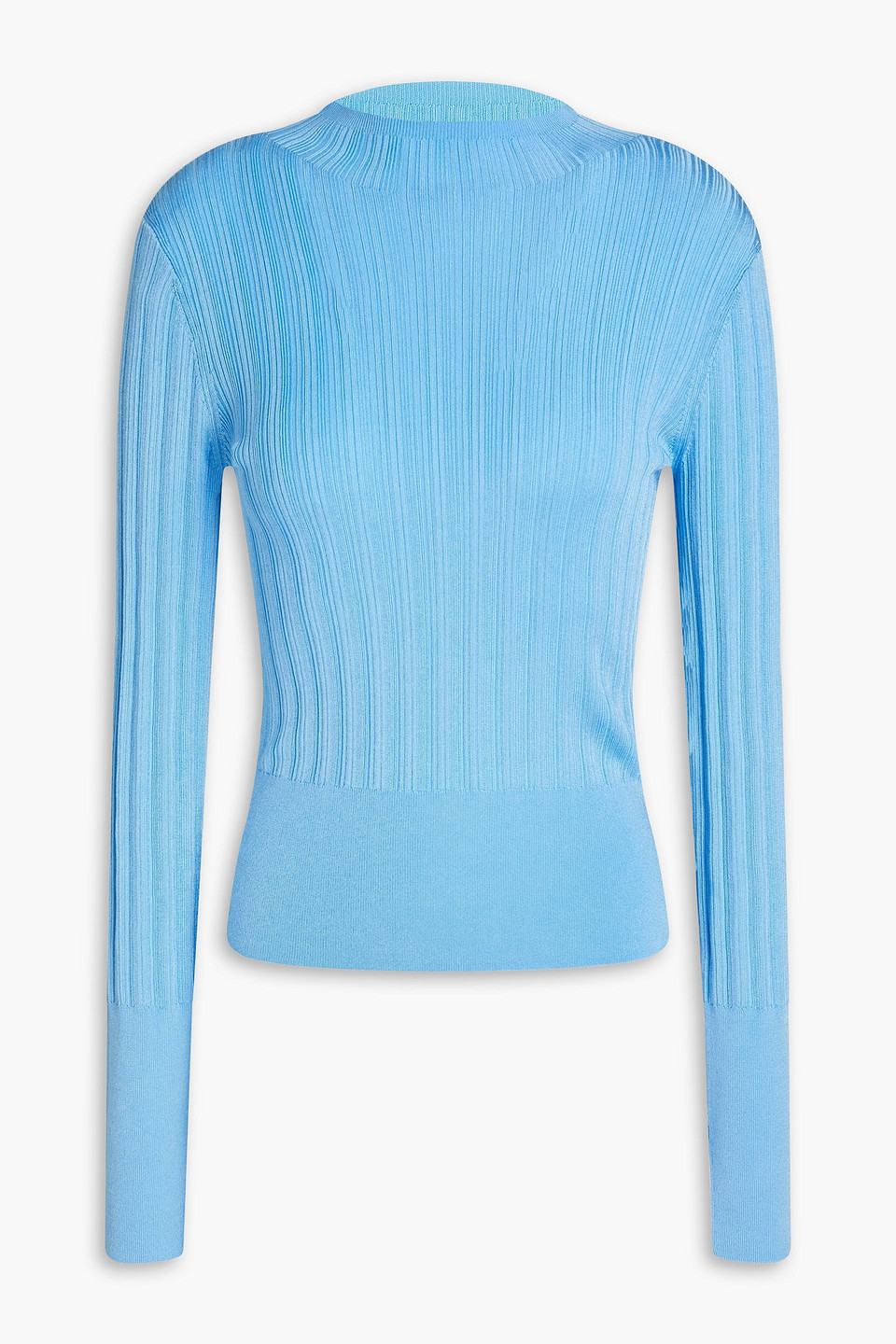 Rag & Bone Dawson Mock Turtleneck Sweater In Light Blue