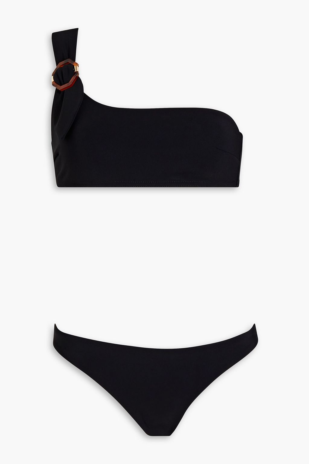 ZIMMERMANN One-shoulder buckled bikini