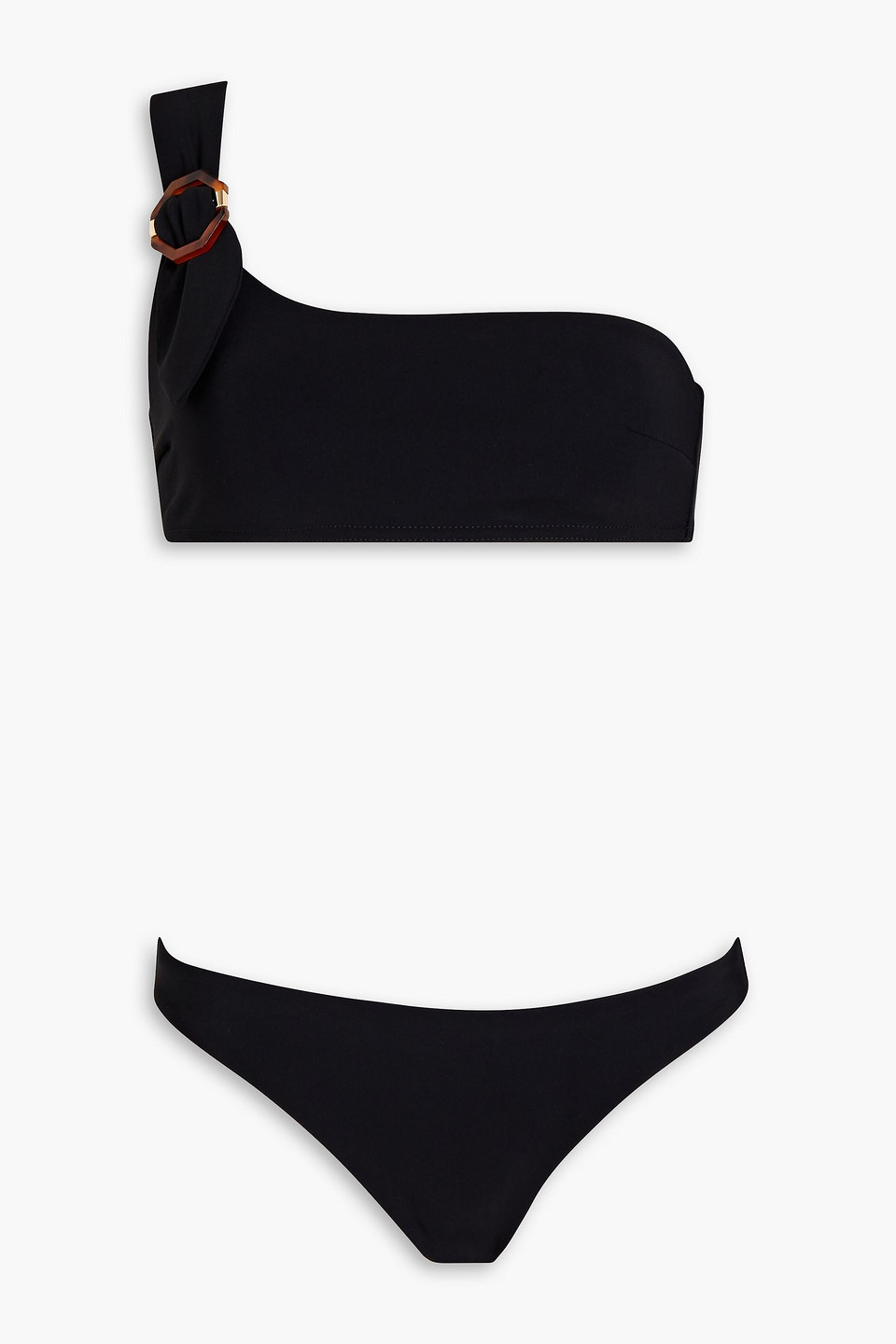 Zimmermann Teddy Buckled Bikini In Black