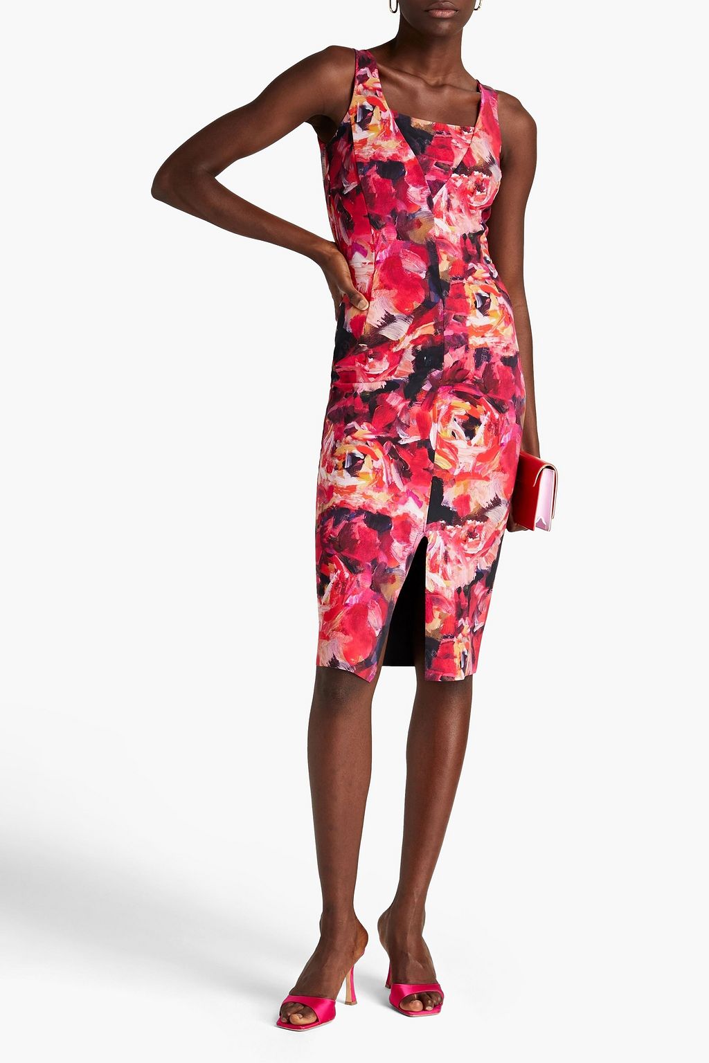 CHIARA BONI LA PETITE ROBE Leeona floral-print scuba dress