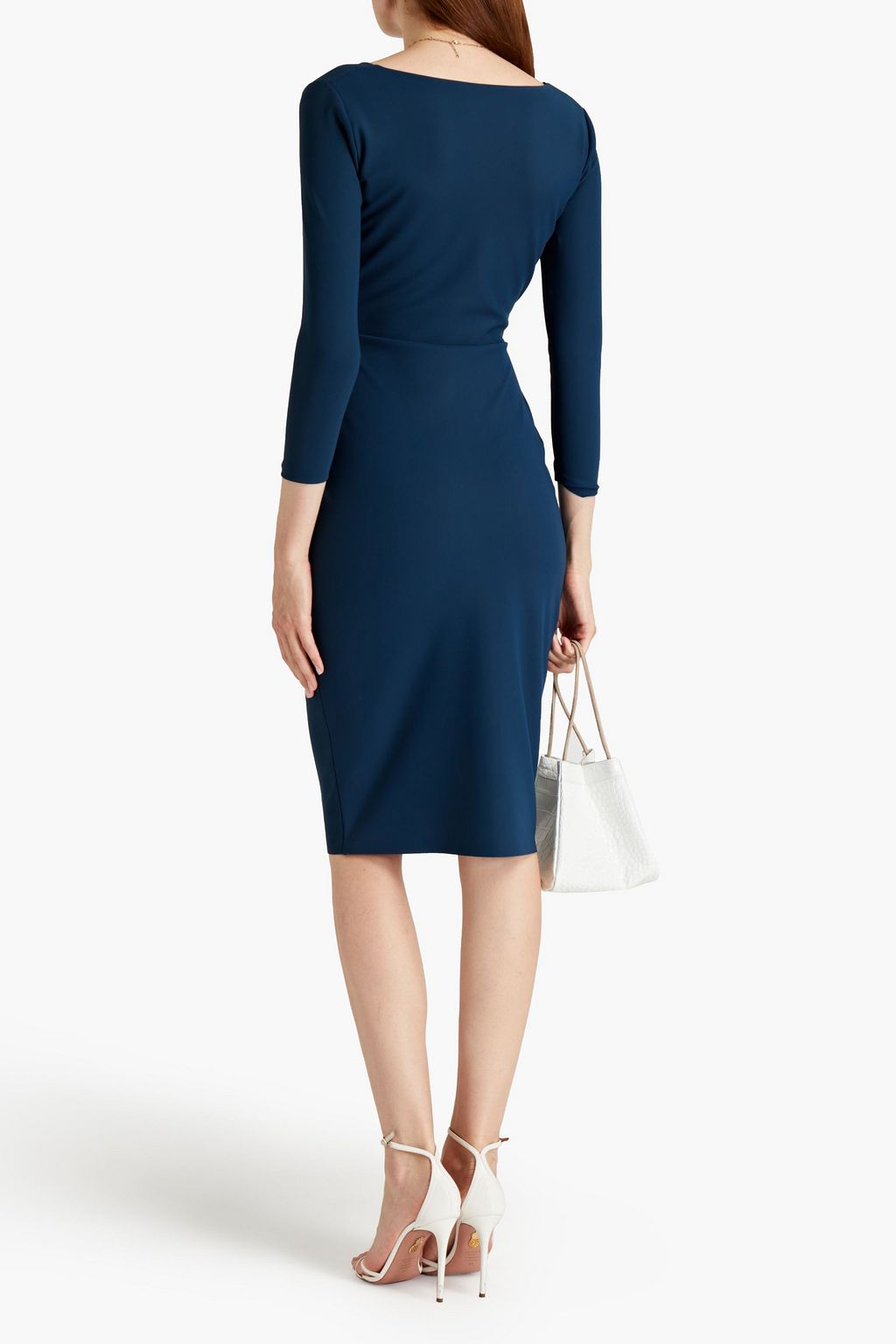 CHIARA BONI LA PETITE ROBE 랩 스타일 스쿠버 드레스