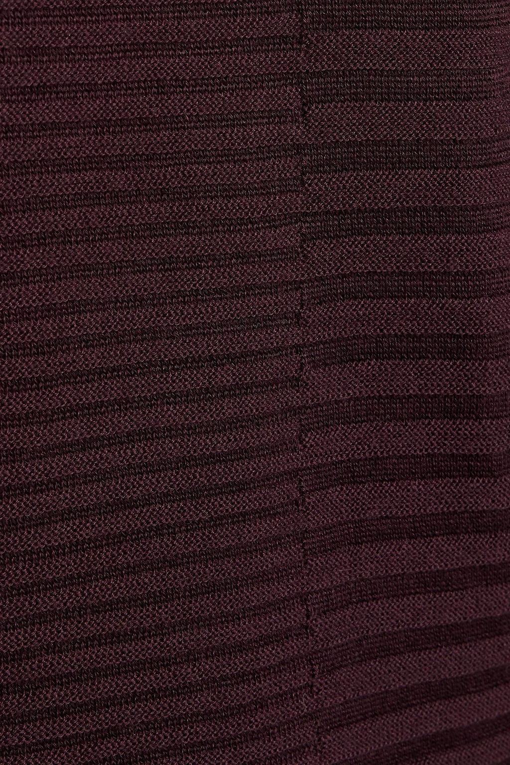 LORO PIANA Ribbed cashmere and silk-blend sweater