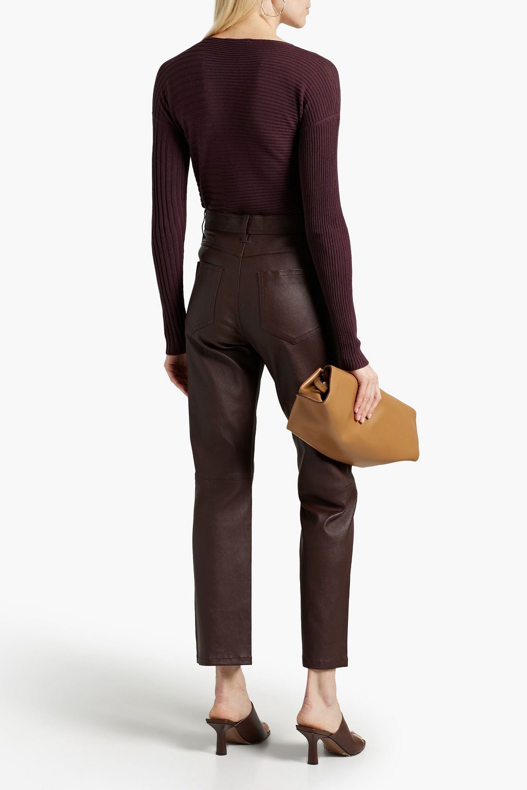 LORO PIANA Ribbed cashmere and silk-blend sweater