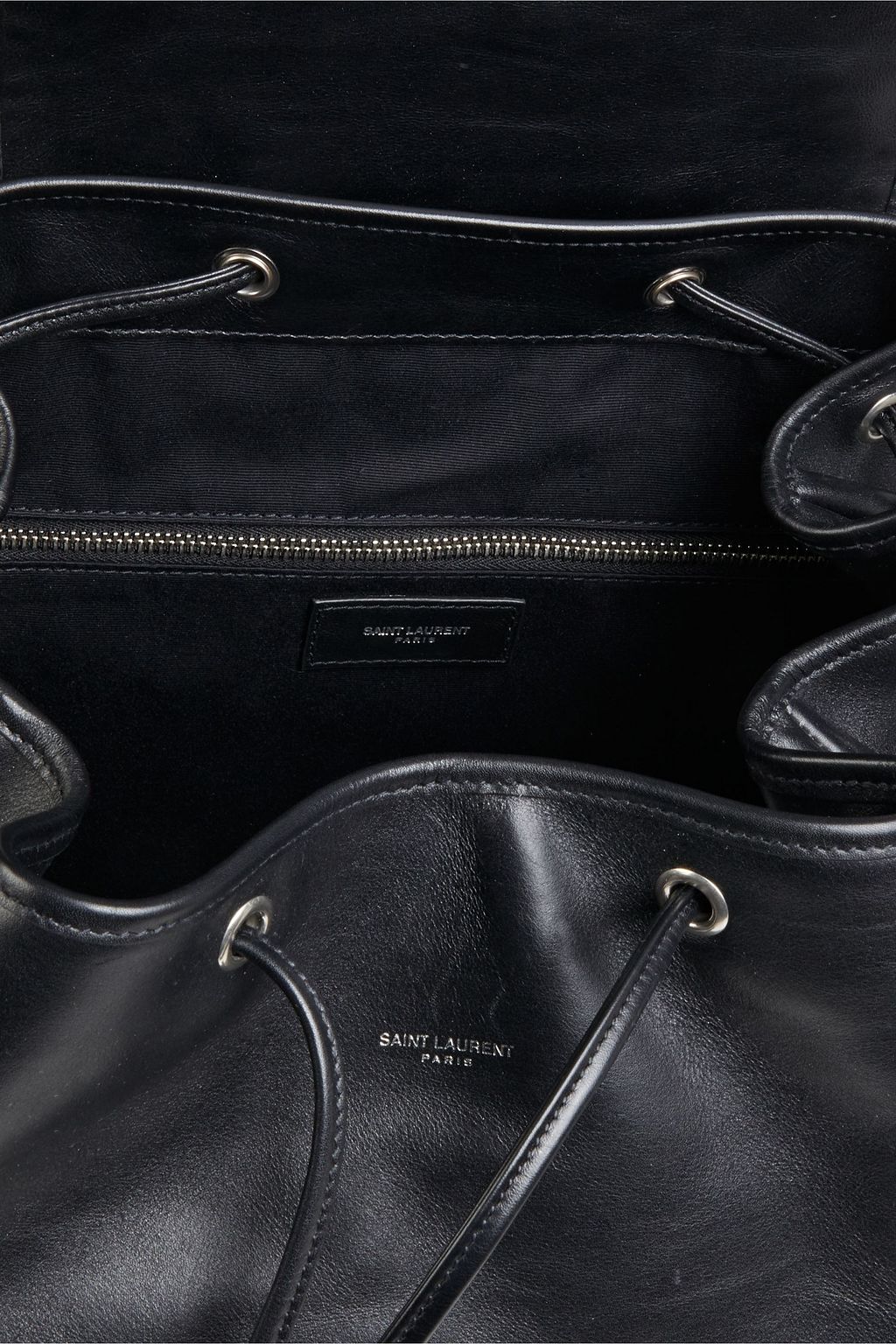 SAINT LAURENT Venice leather backpack