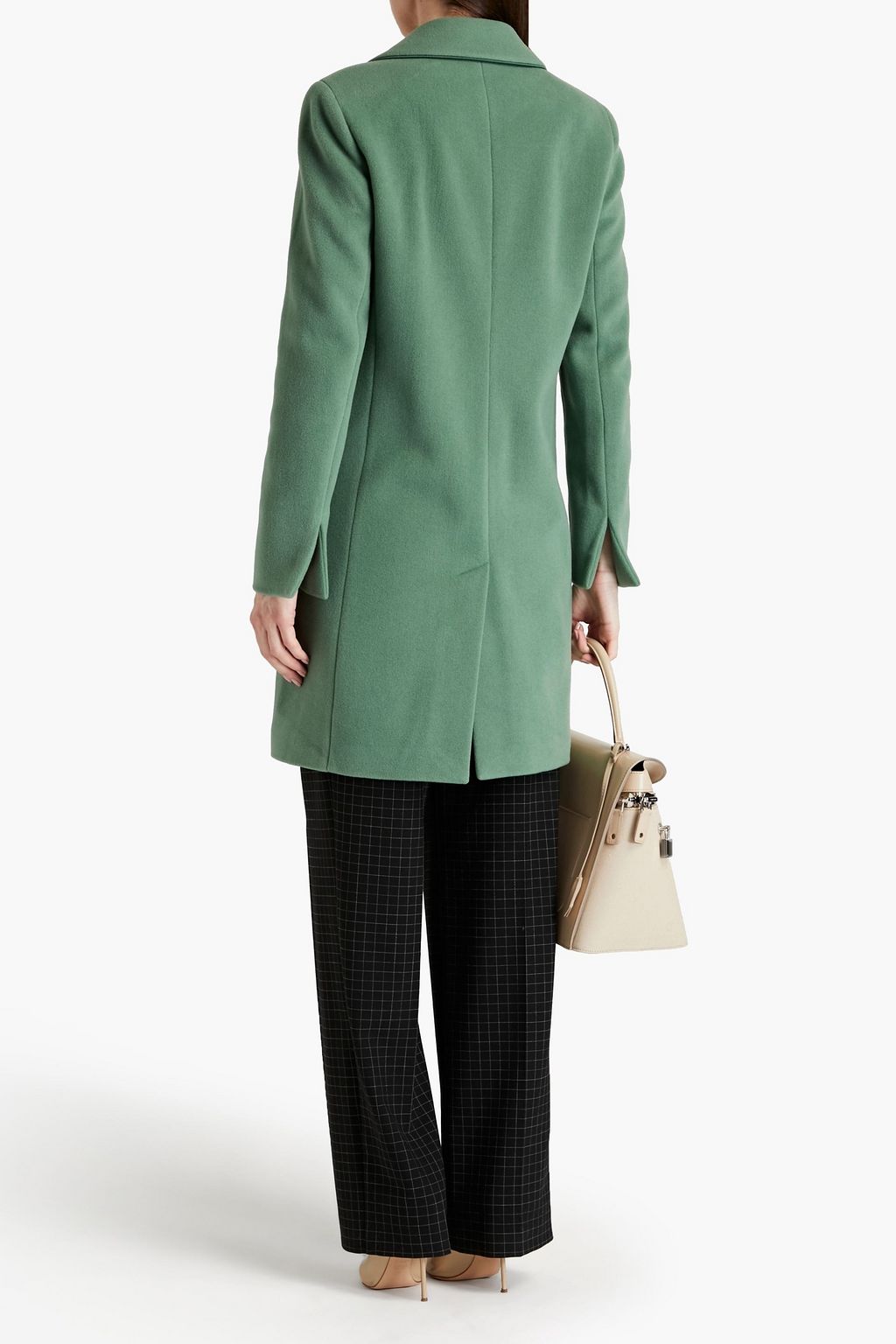 PIAZZA SEMPIONE Wool-blend felt coat