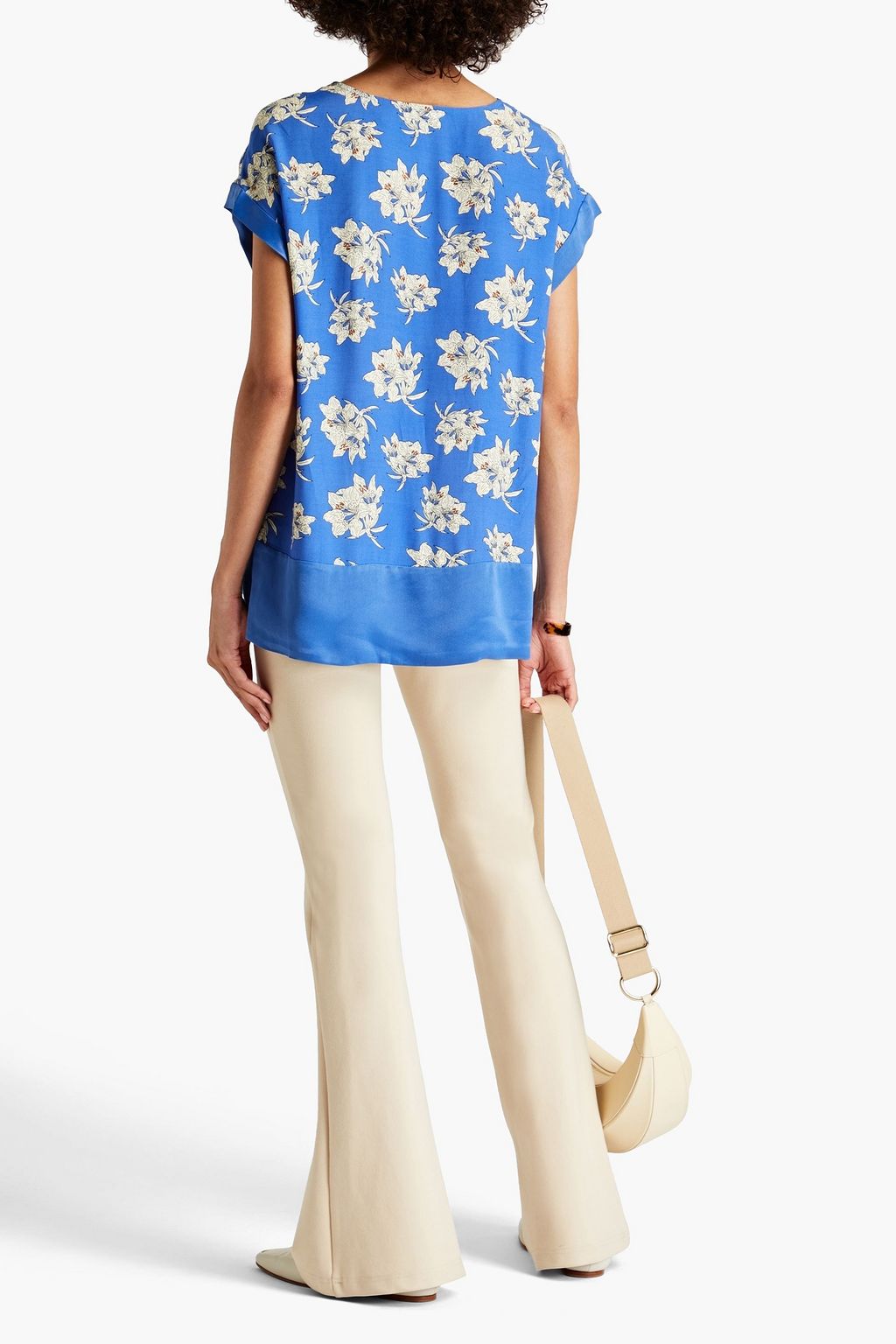 BY MALENE BIRGER قميص من البوبلين القطني مزين بطبعات