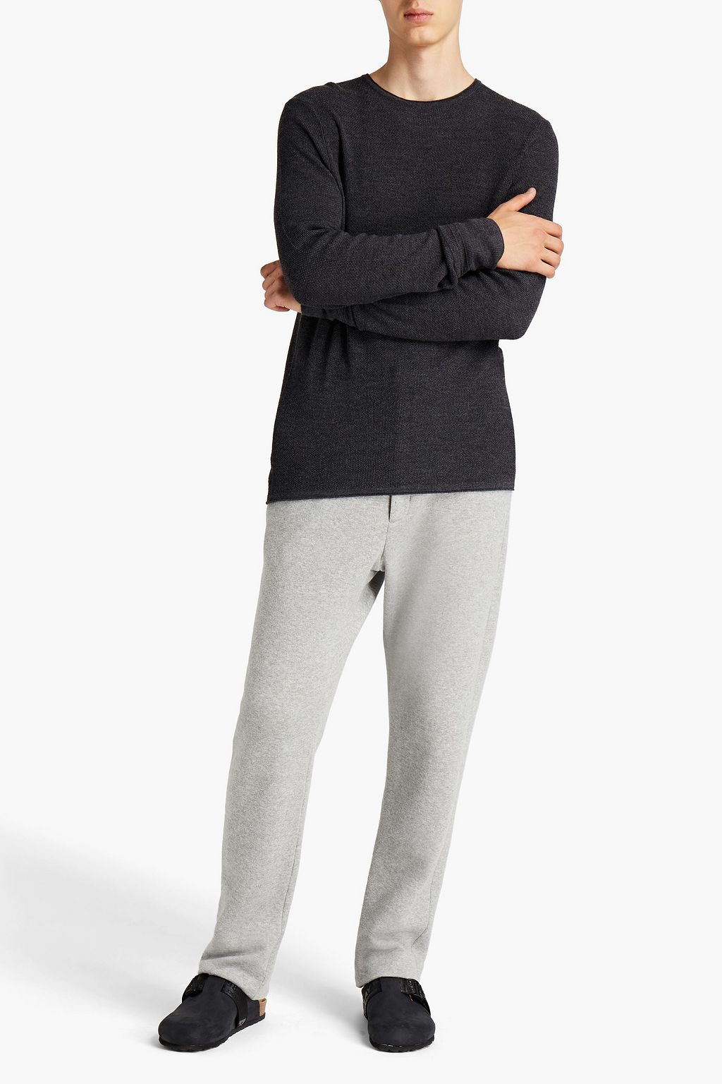 RAG & BONE Giles waffle-knit wool sweater