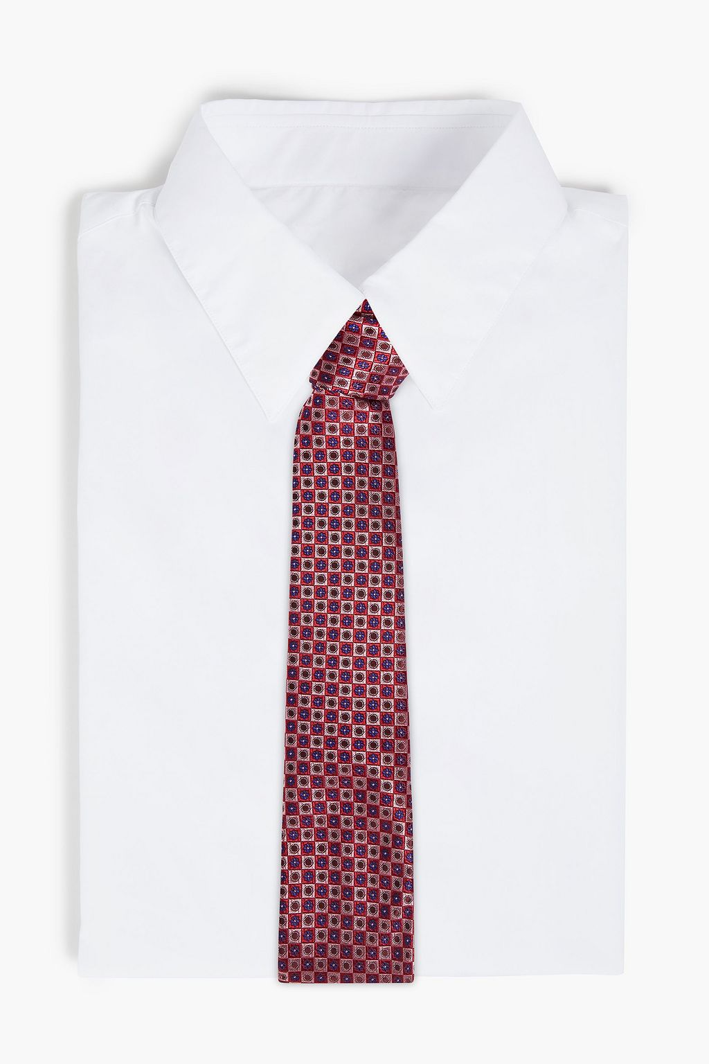 CANALI Silk-jacquard tie