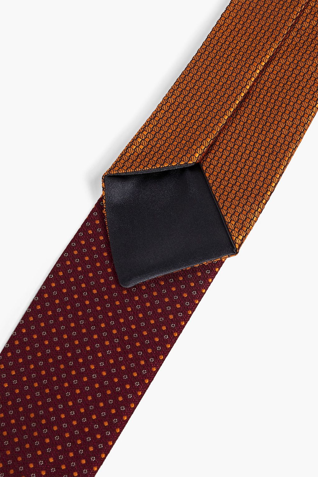 CANALI Silk-jacquard tie