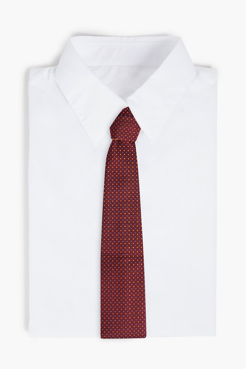 CANALI Silk-jacquard tie