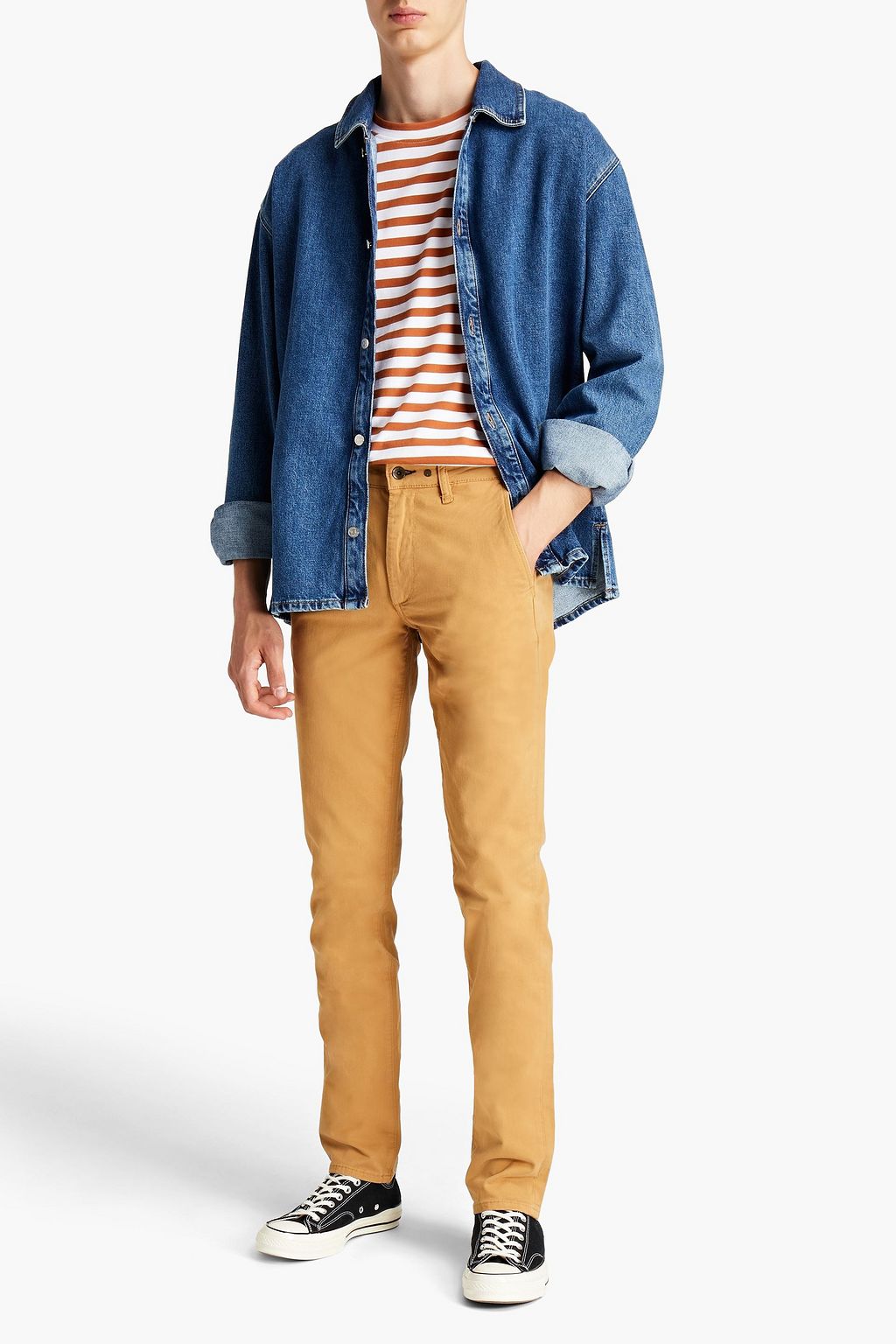 RAG & BONE Cotton-blend twill chinos